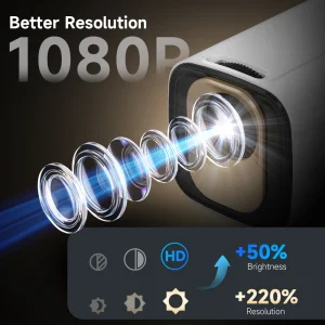 1080P Native 4K Auto Focus Projector - Thumbnail Image 2