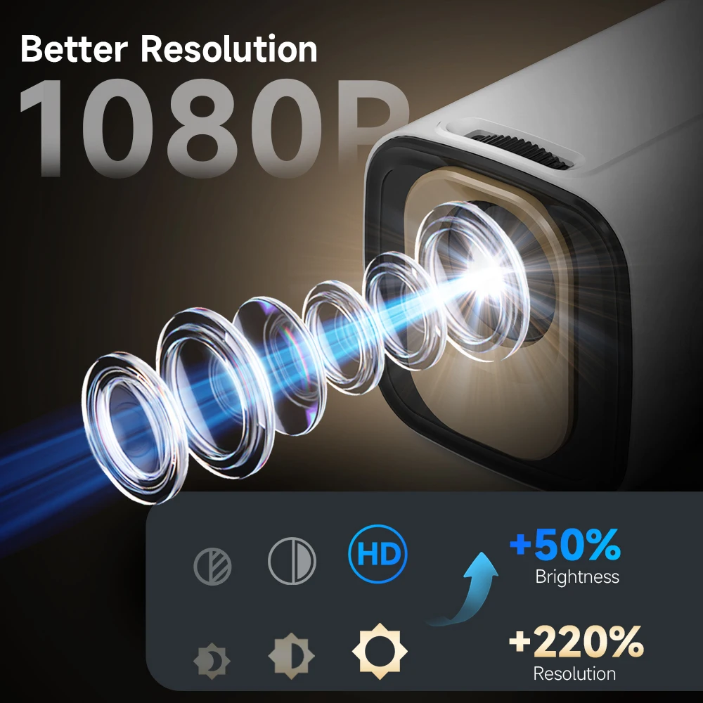 1080P Native 4K Auto Focus Projector - Image 2