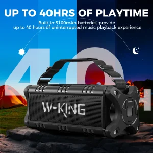 50W Loud Bluetooth Outdoor Party Speaker - Thumbnail Image 4