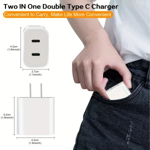40W PD Dual Port Fast Charger - Thumbnail Image 2