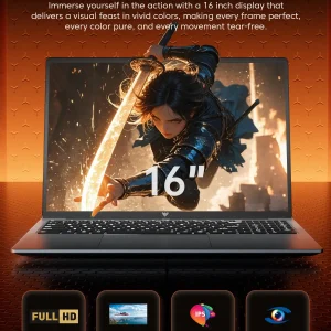 6900HX Gaming Laptop 16GB 512GB SSD - Thumbnail Image 2