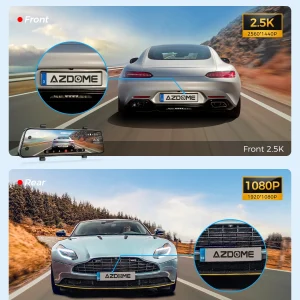 12" 4K WiFi Dual Dash Cam