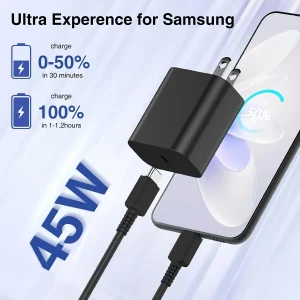 2Pack 45W For Samsung Super Fast Charger - Thumbnail Image 4