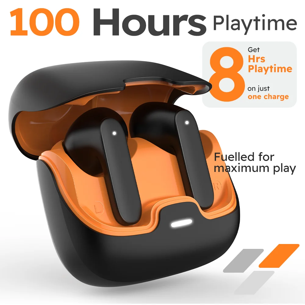 Bluetooth 5.4 ENC Noise Cancelling Earphones - Image 1