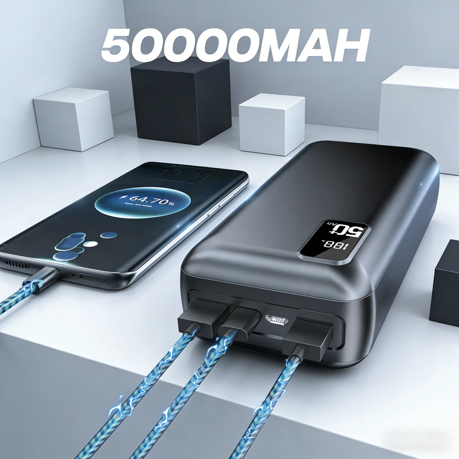 Power Bank 50000mAh 22.5W Fast Charging - Image 2