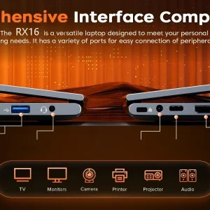6900HX Gaming Laptop 16GB 512GB SSD - Thumbnail Image 4