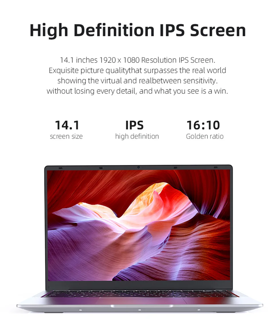 14.1 Inch Windows 11 Pro Laptop - Image 4