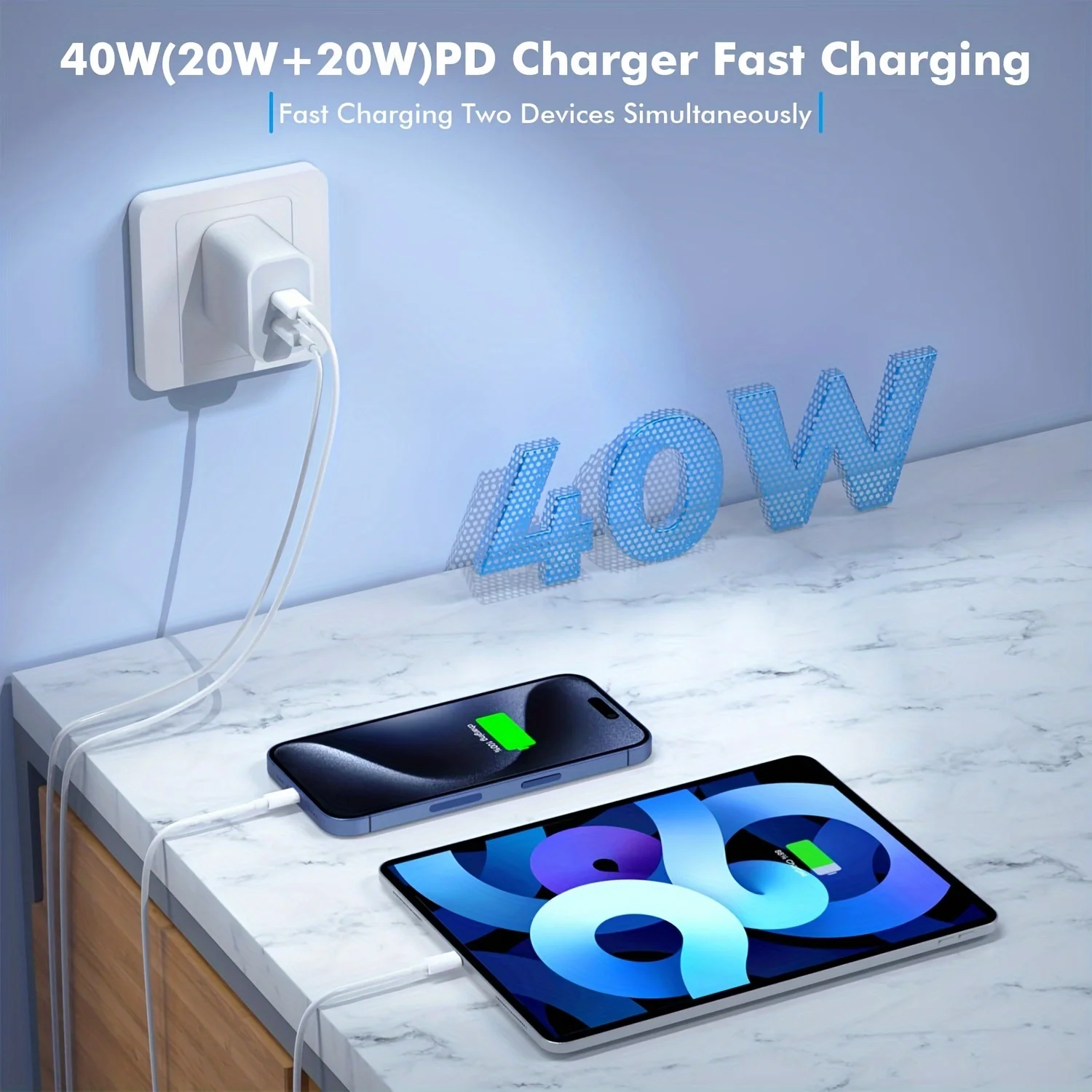 40W PD Dual Port Fast Charger - Image 4
