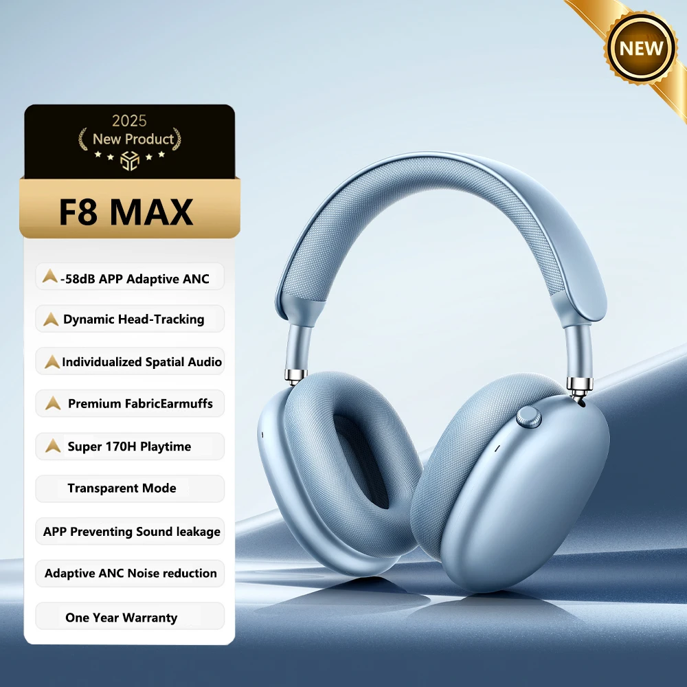 Picun F8 Pro ANC Headphones - Image 4