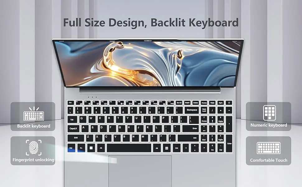 15.6-Inch Intel i3 Laptop 16GB - Image 5