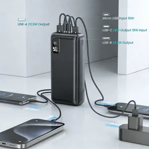 Power Bank 50000mAh 22.5W Fast Charging - Thumbnail Image 3