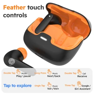 Bluetooth 5.4 ENC Noise Cancelling Earphones - Thumbnail Image 4