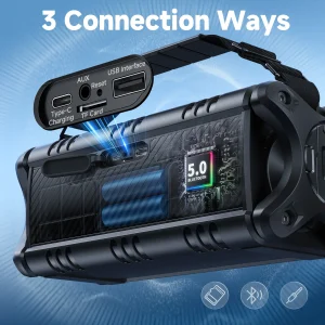 50W Loud Bluetooth Outdoor Party Speaker - Thumbnail Image 2