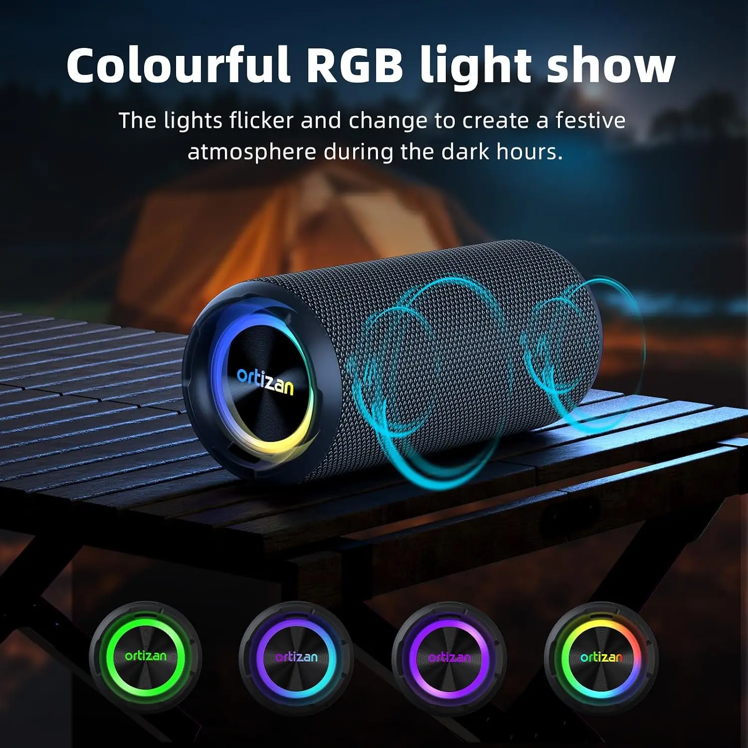 40W Bluetooth 5.3 Portable Speaker - Image 2