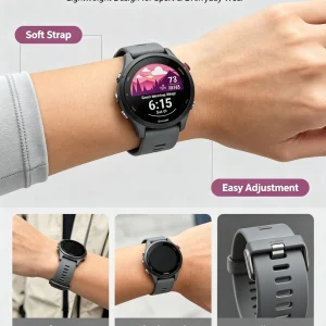 46mm Smartwatch Bluetooth Fitness Tracker 5ATM - Thumbnail Image 5