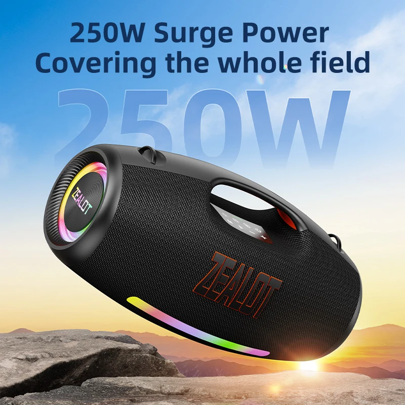 250W Waterproof Bluetooth Outdoor Party Speaker - Image 4