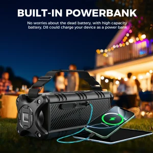 50W Loud Bluetooth Outdoor Party Speaker - Thumbnail Image 3
