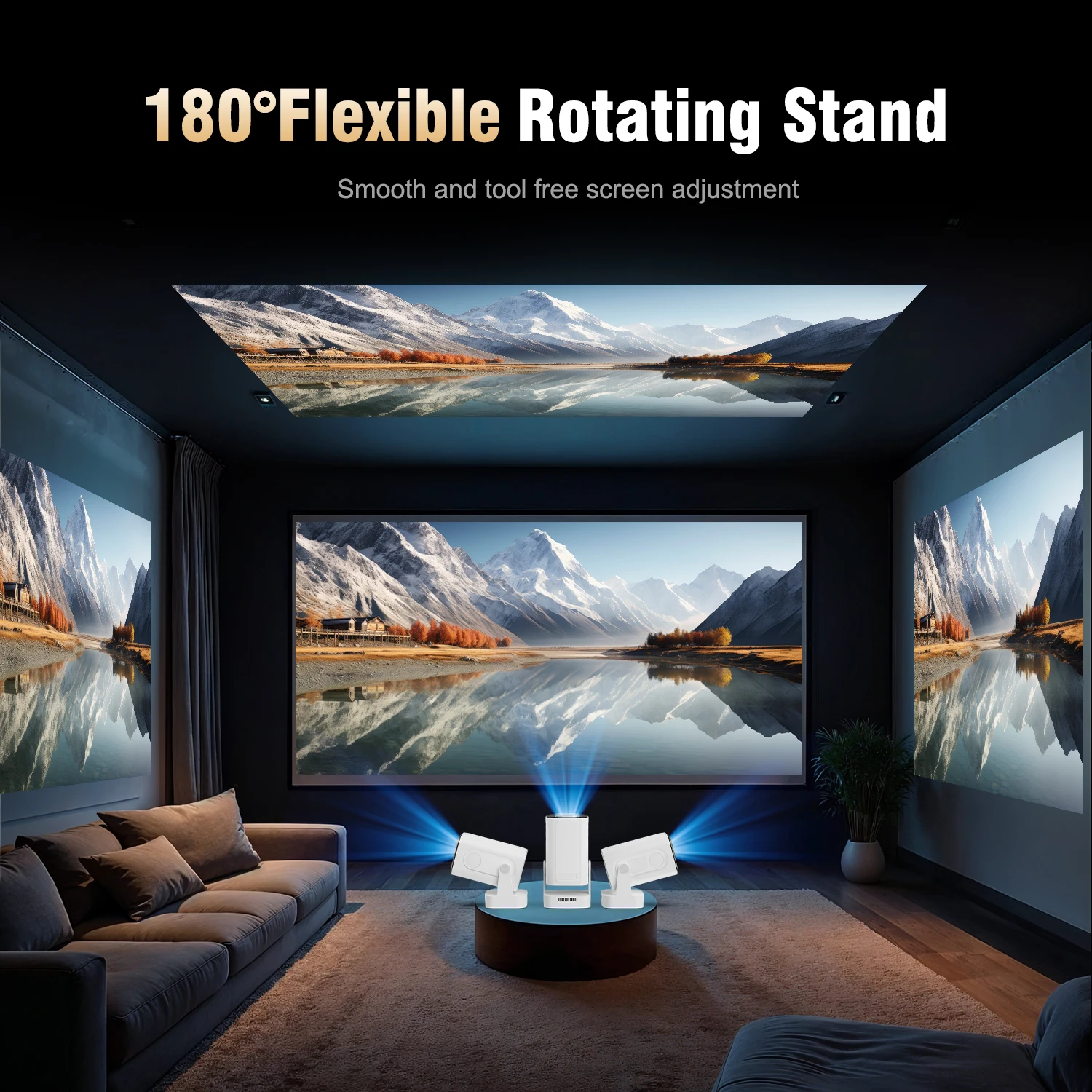 1080P Native 4K Auto Focus Projector - Image 5