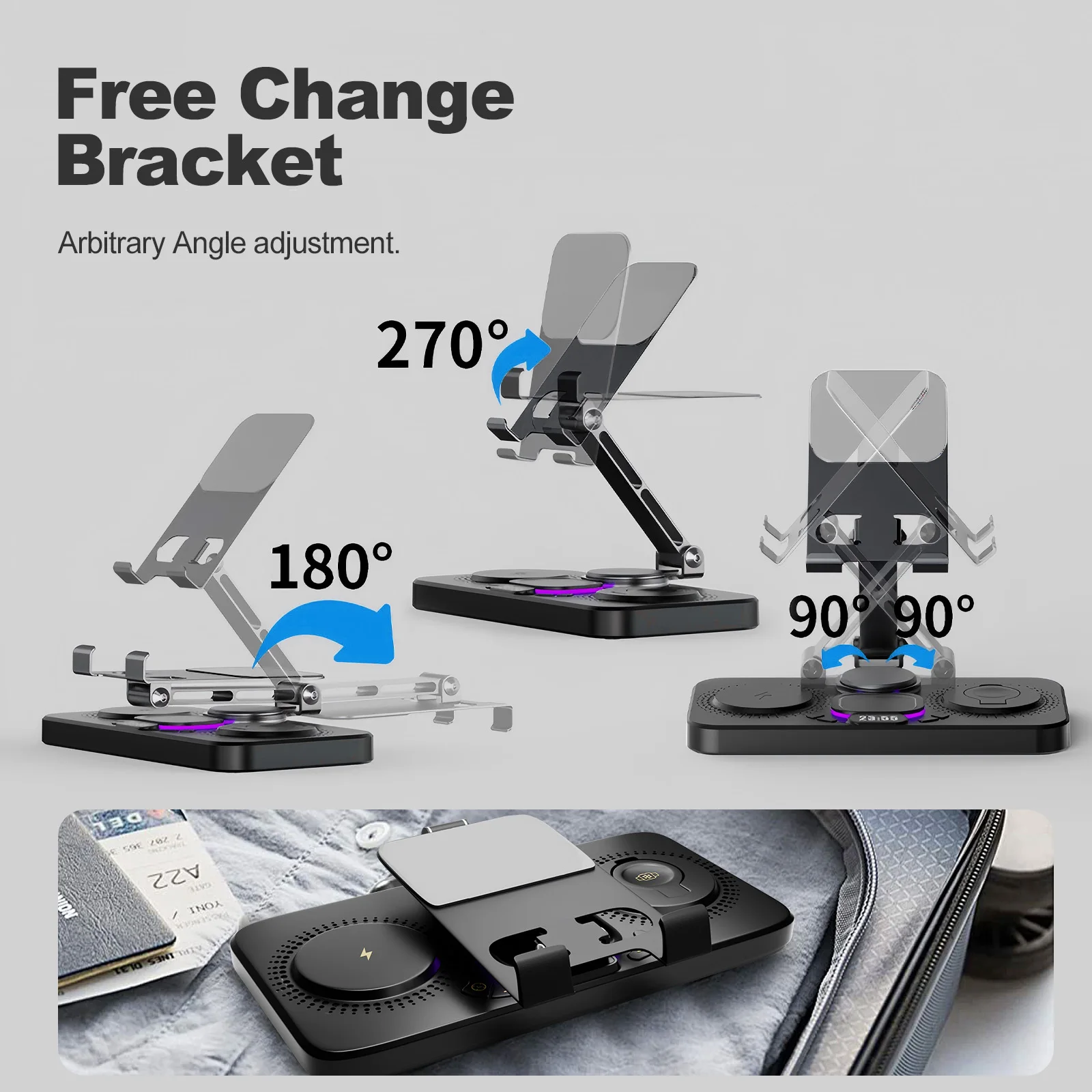 7-in-1 15W Wireless Charging Station - Image 4