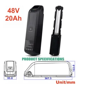 48V 20Ah Lithium Ion E-Bike Battery