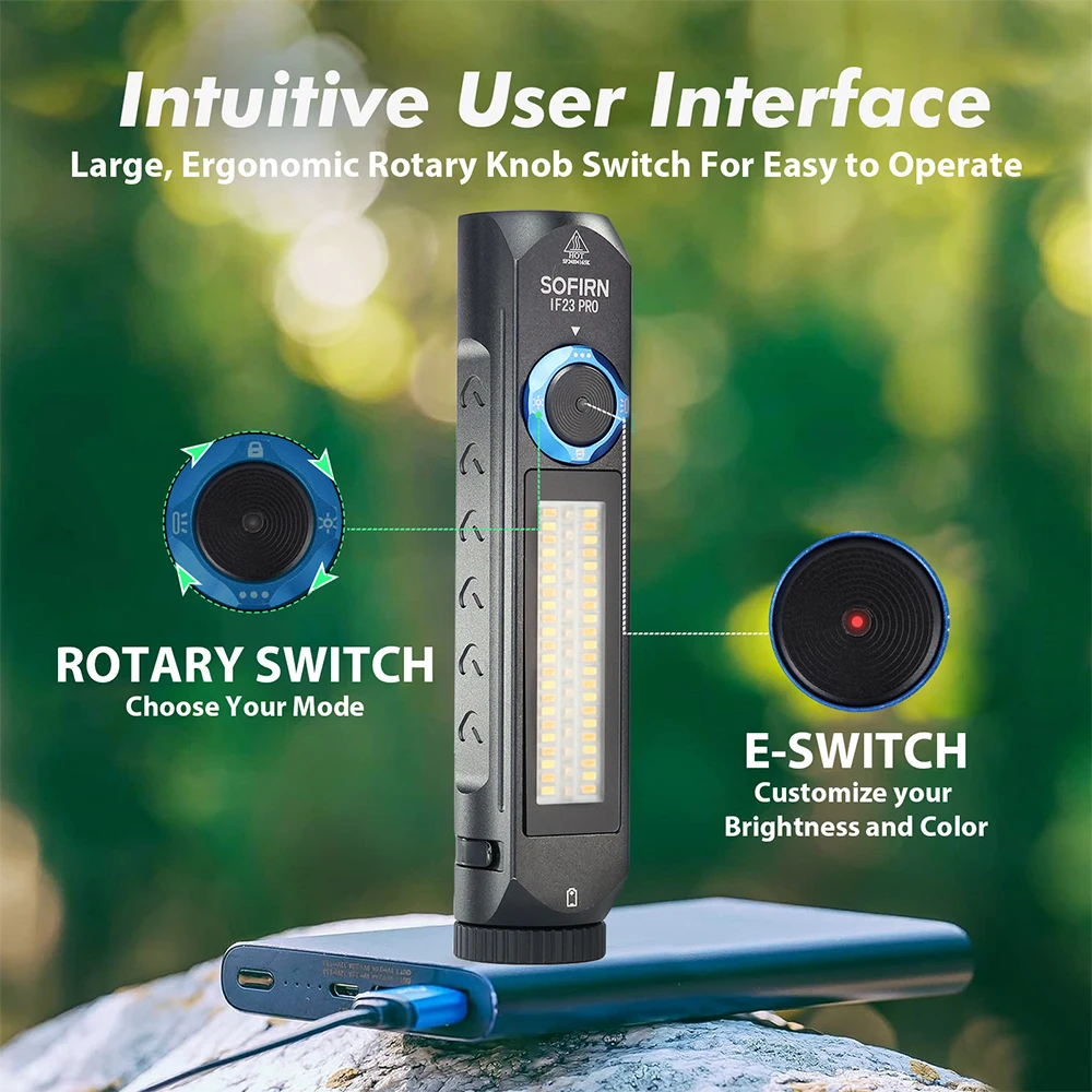 5000LM Rechargeable RGB LED Flashlight - Image 3