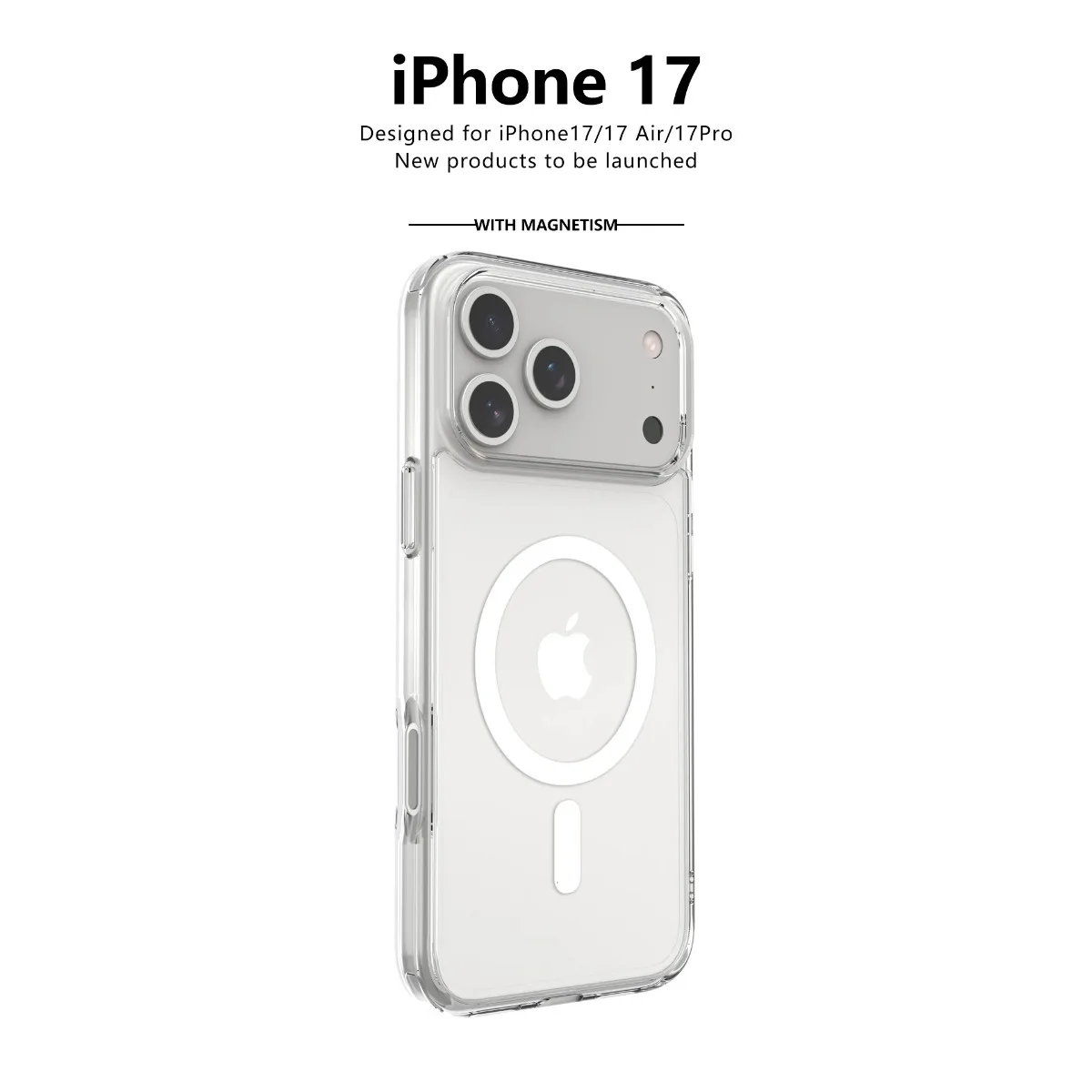 Shockproof Magnetic Wireless iPhone 17 Case - Image 1