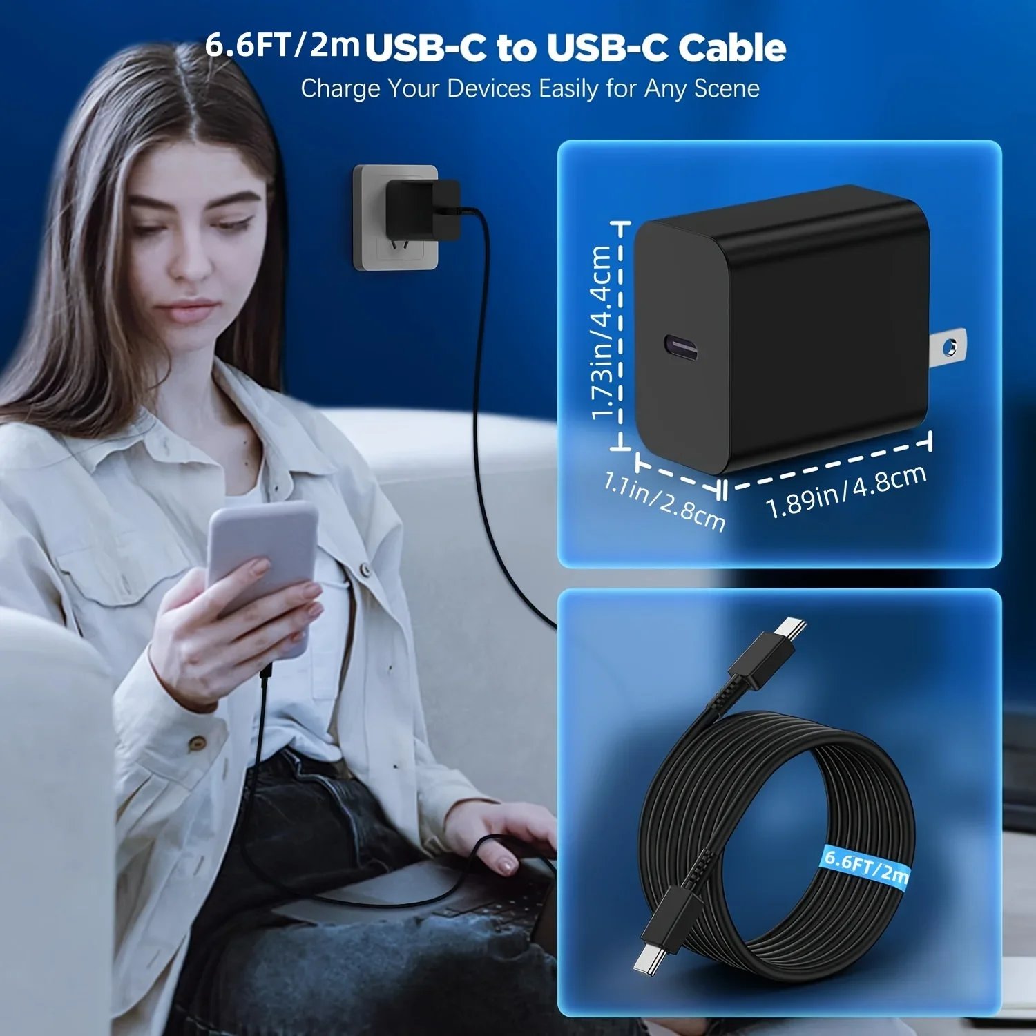 2Pack 45W For Samsung Super Fast Charger - Image 3