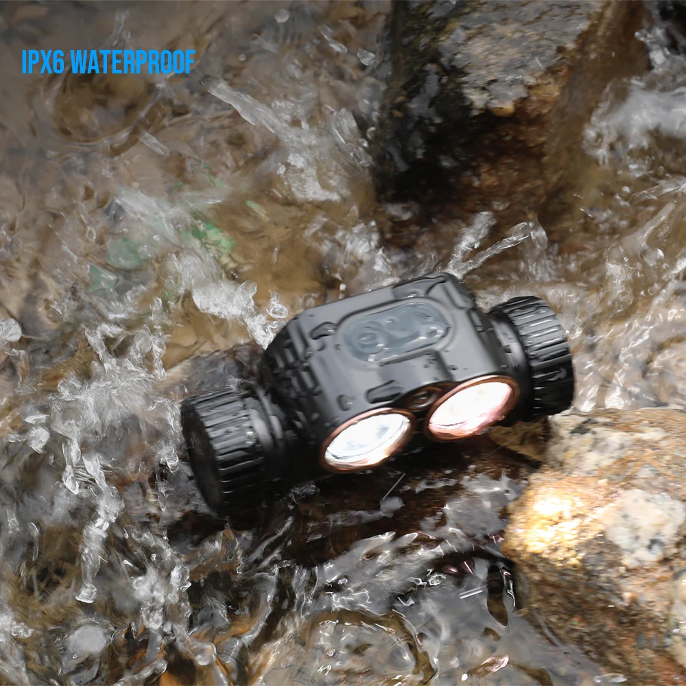 2000LM Rechargeable USB-C LED Headlamp - Image 3