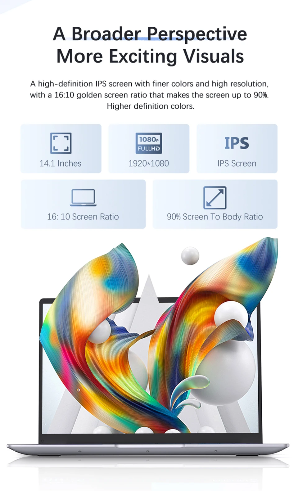 14.1 Inch Windows 11 Pro Laptop - Image 2