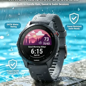 46mm Smartwatch Bluetooth Fitness Tracker 5ATM