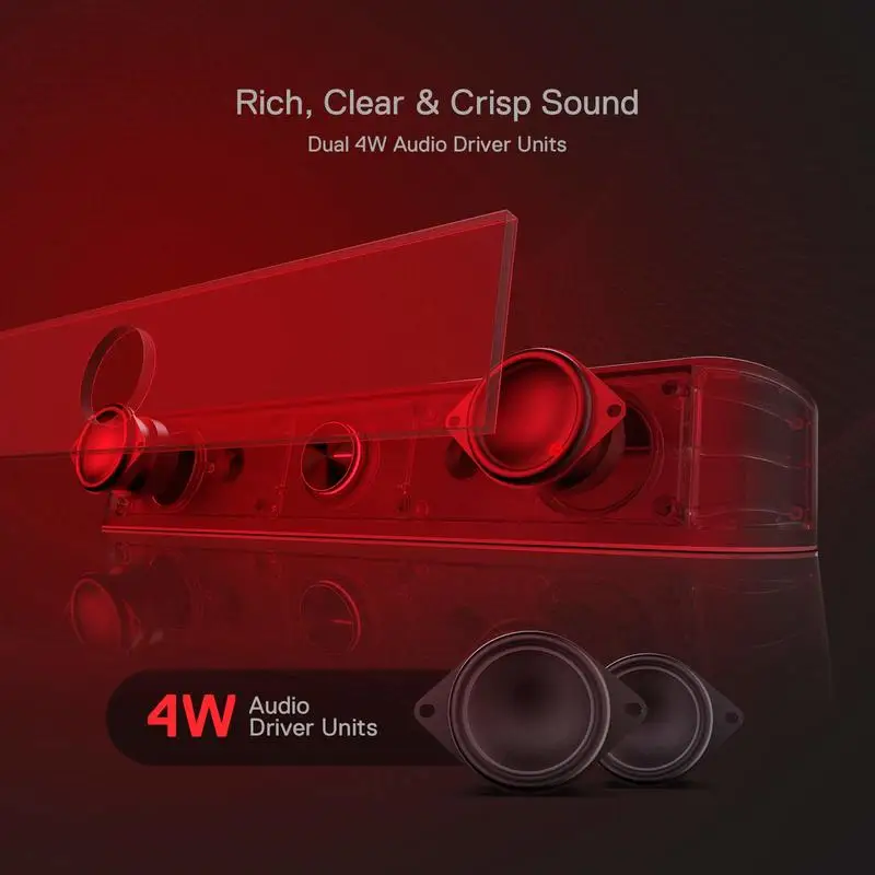 GS560 RGB USB Soundbar Speaker - Image 3
